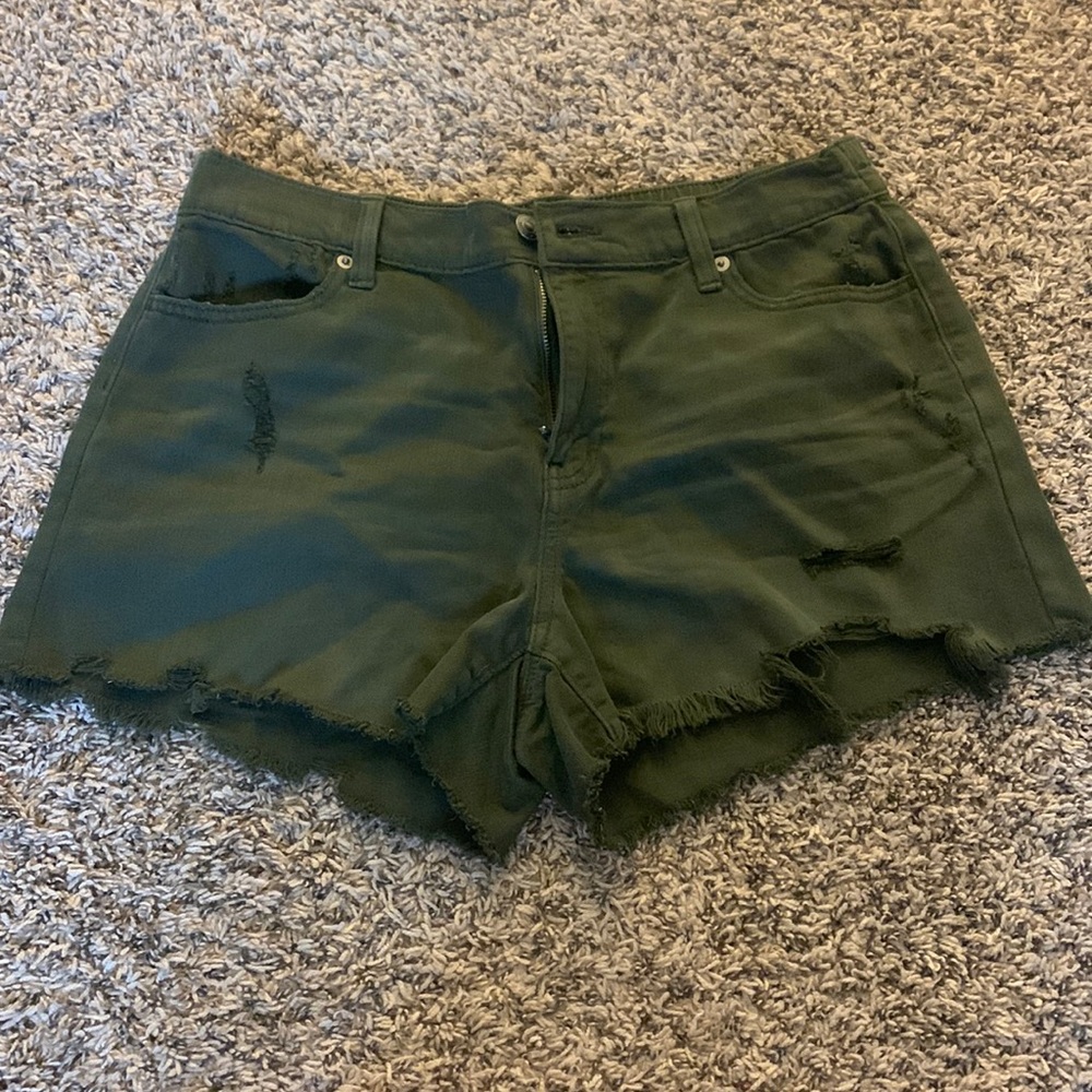 army green size medium American Eagle jean shorts